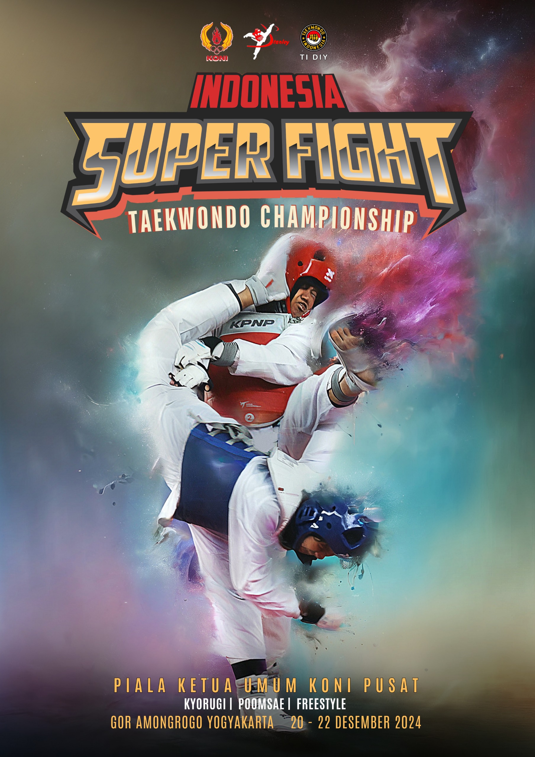 Kejuaraan Indonesia Super Fight Taekwondo Championship 2 Tahun 2024 Stanley Sport ti-flyingdragon.com